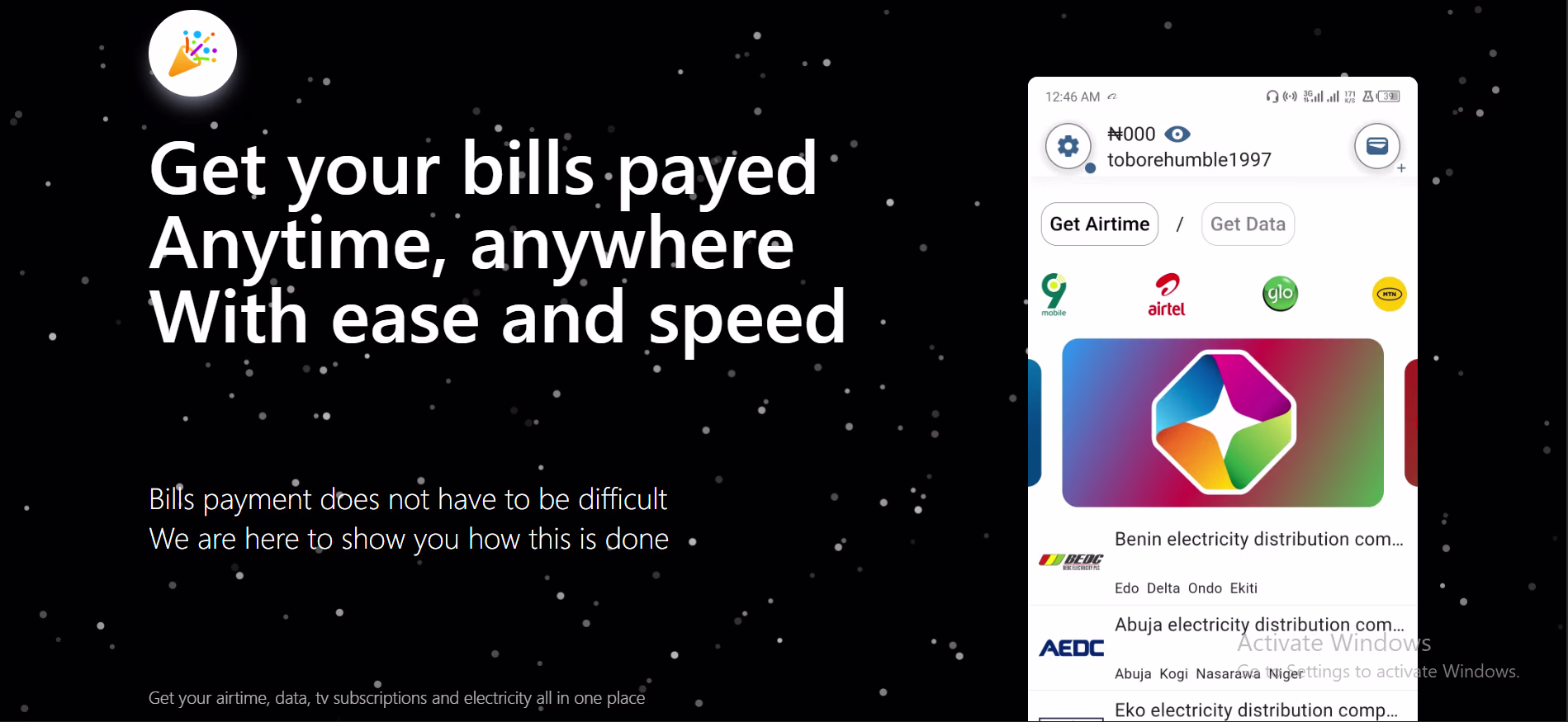 Billy: Pay bills easily